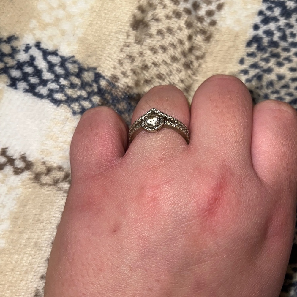 2 piece pandora ring set